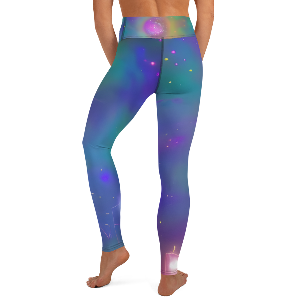 "Psy Cosmic Degen" Yoga Leggings