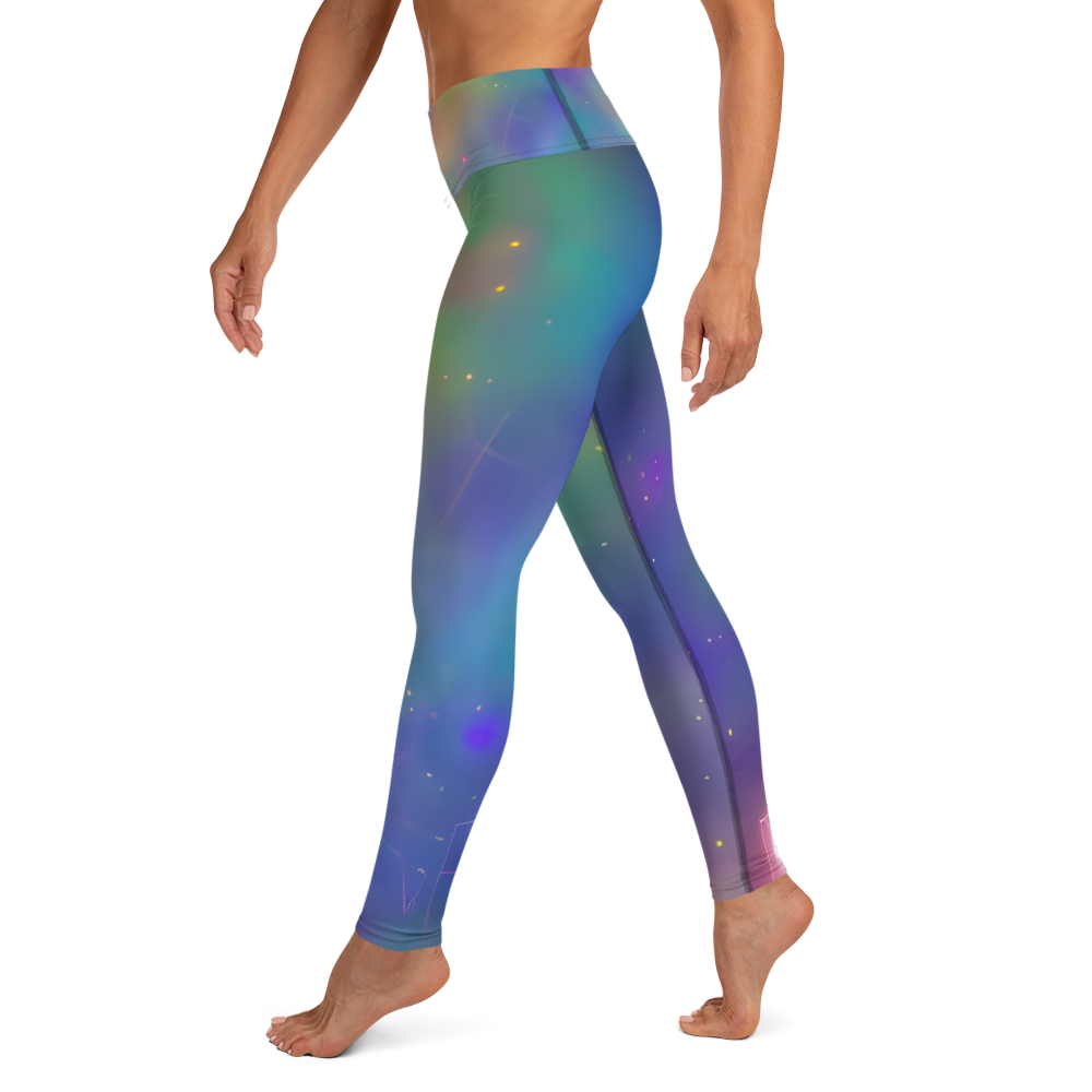 "Psy Cosmic Degen" Yoga Leggings