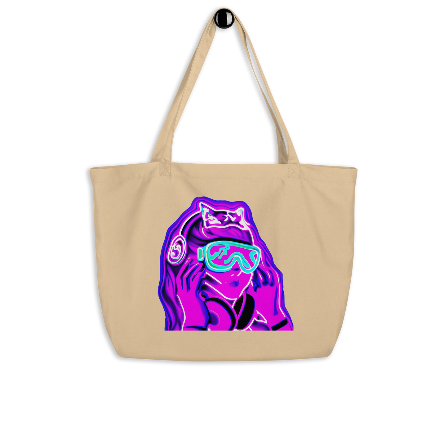 "Degen" Large Organic Tote Bag