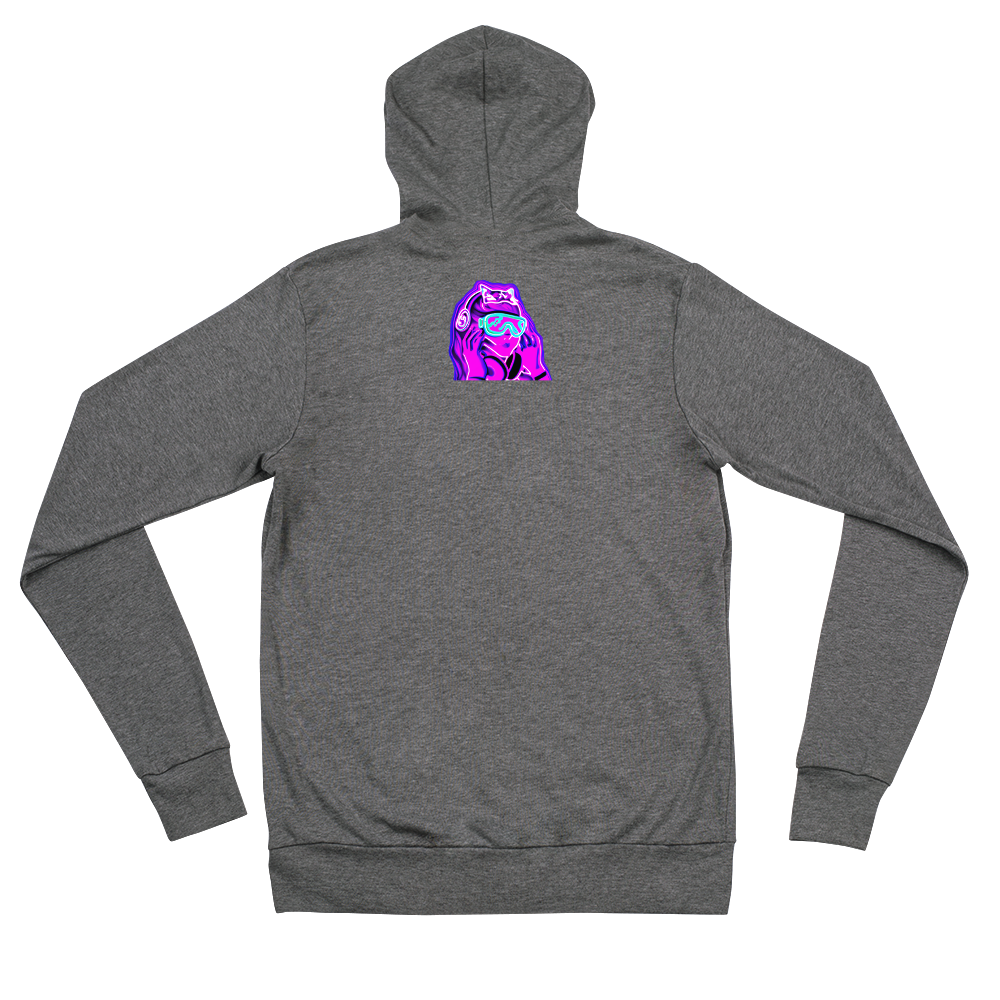 "Degen" Unisex Zip Hoodie