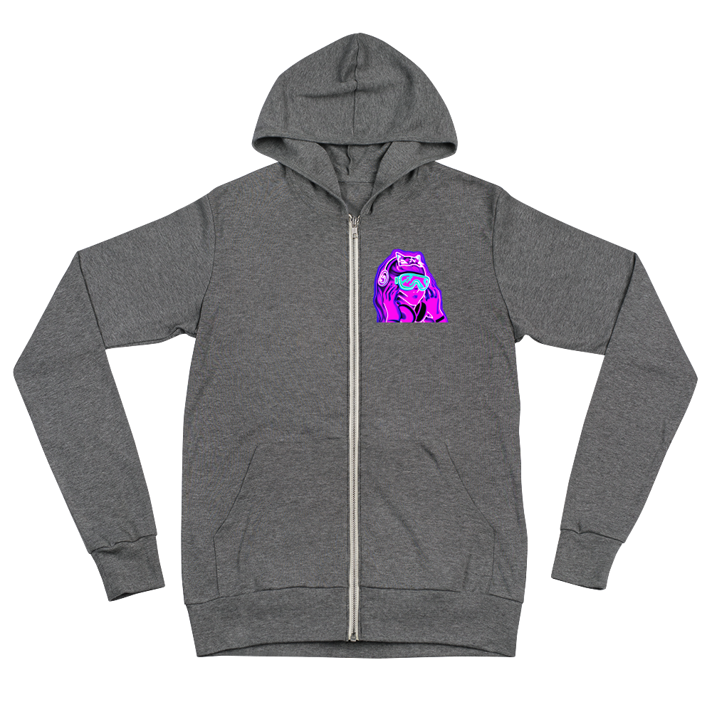 "Degen" Unisex Zip Hoodie