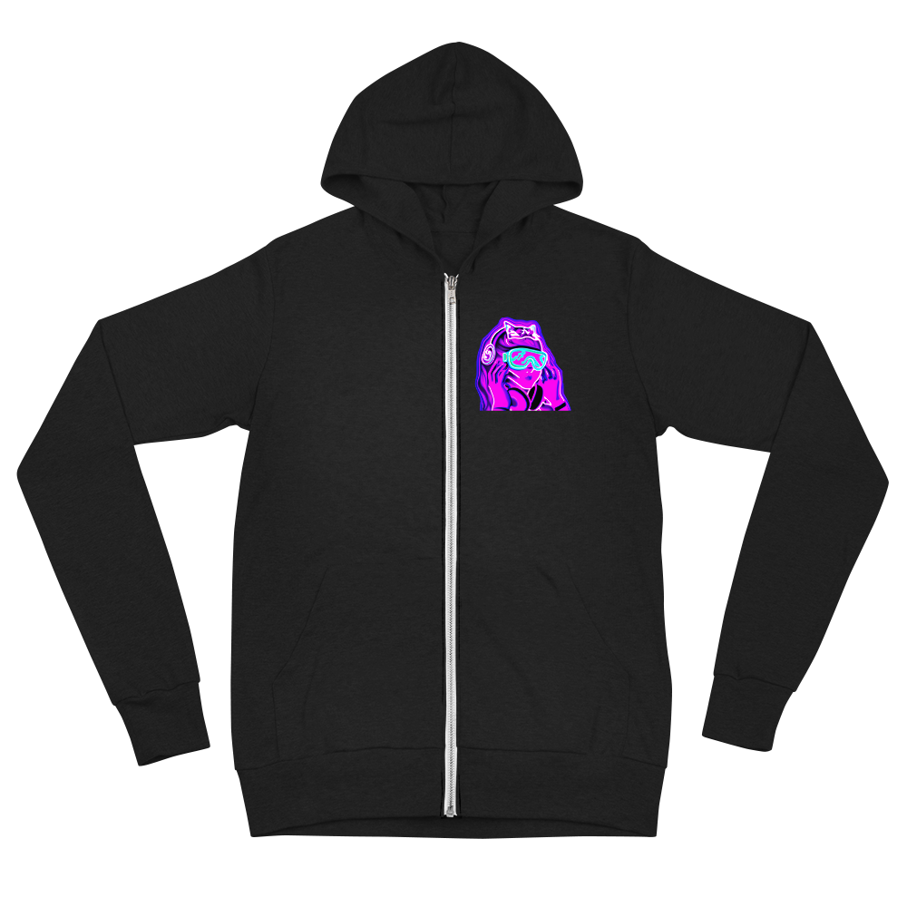 "Degen" Unisex Zip Hoodie