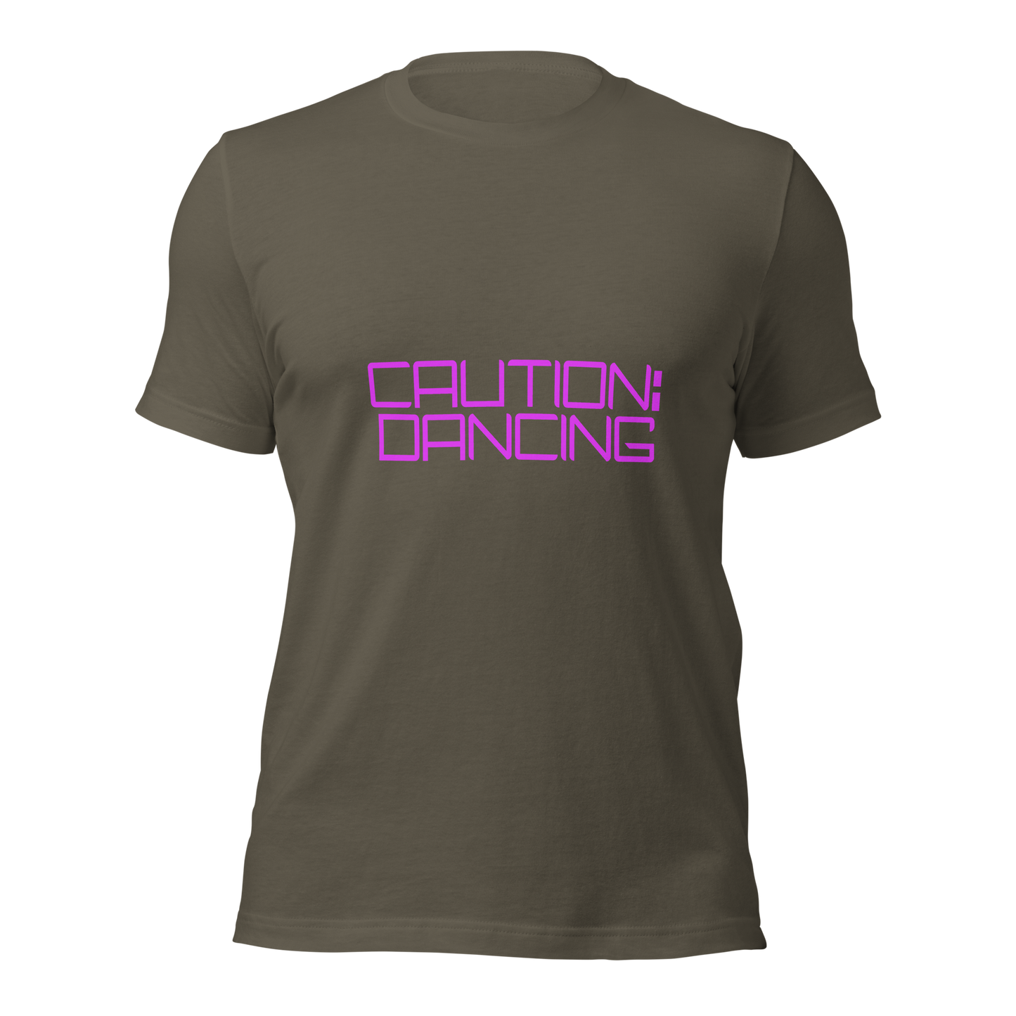 "Caution: Dancing" Unisex T-shirt