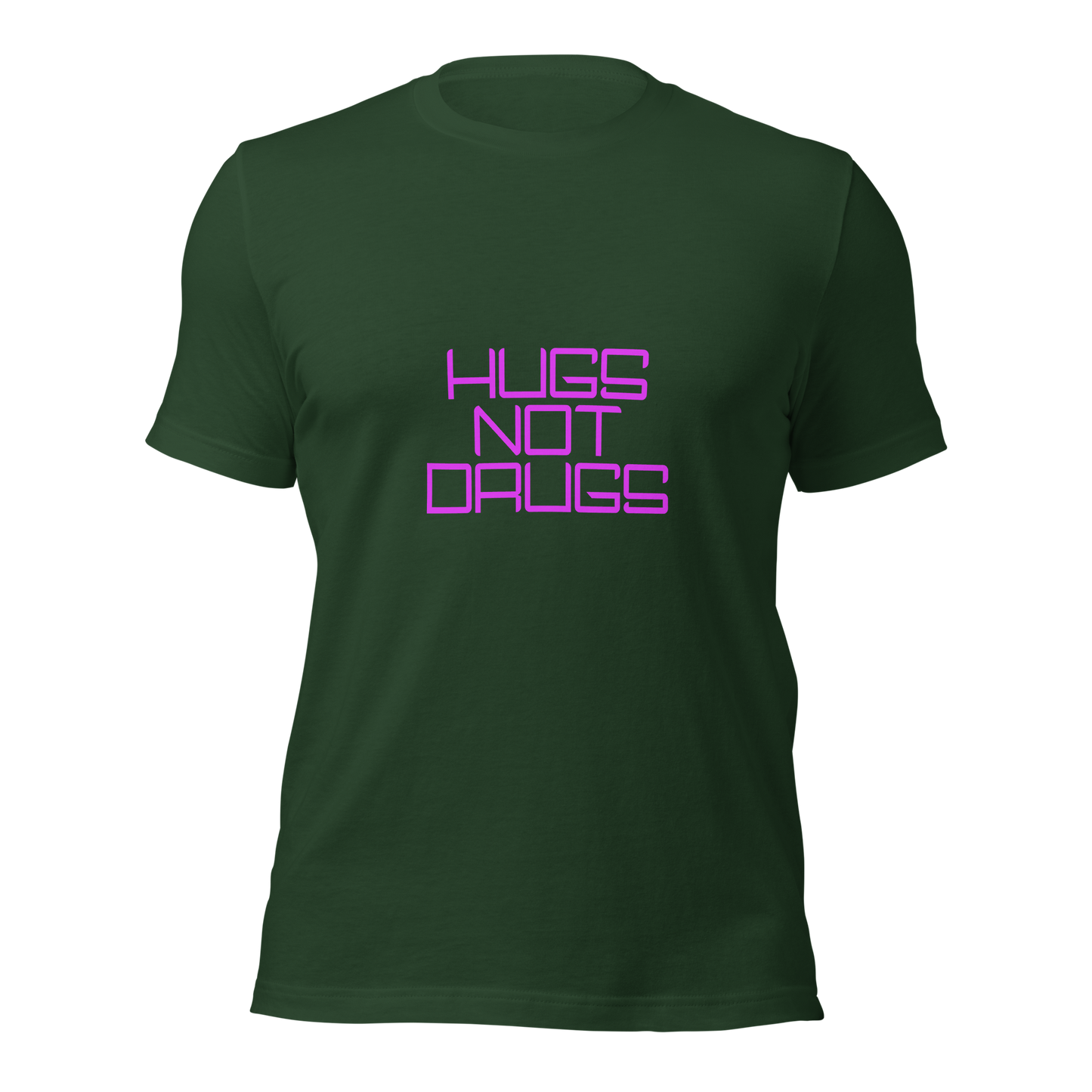 "Hugs Not Drugs" Unisex T-shirt