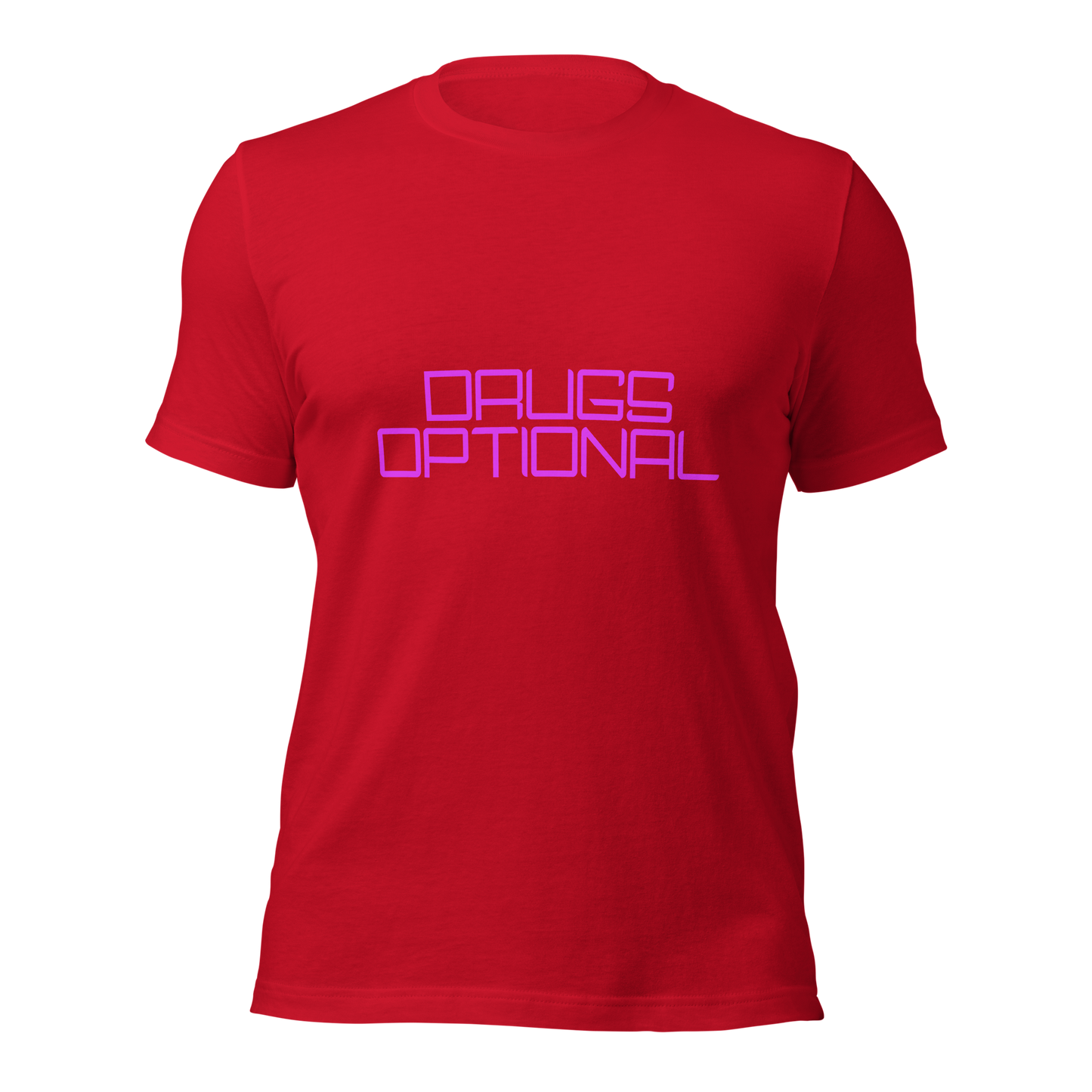 "Drugs Optional" Unisex T-shirt