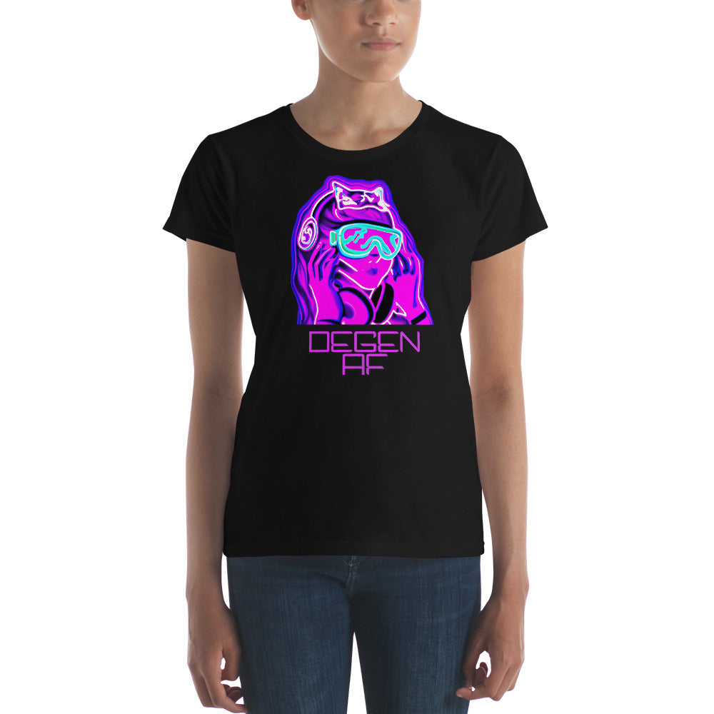 "Degen AF" Women's Short Sleeve Shirt