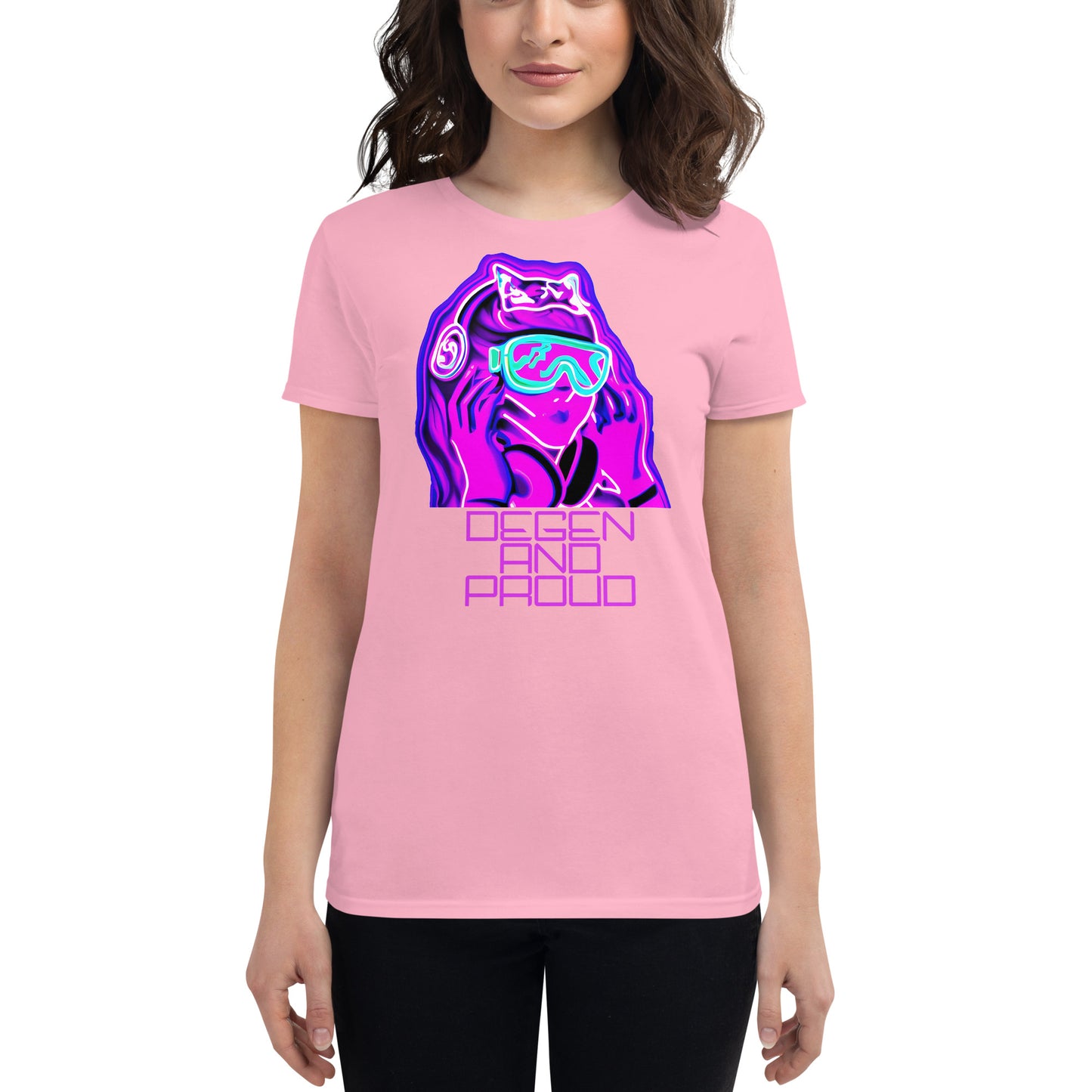 "Degen and Proud" Women's Short Sleeve Shirt