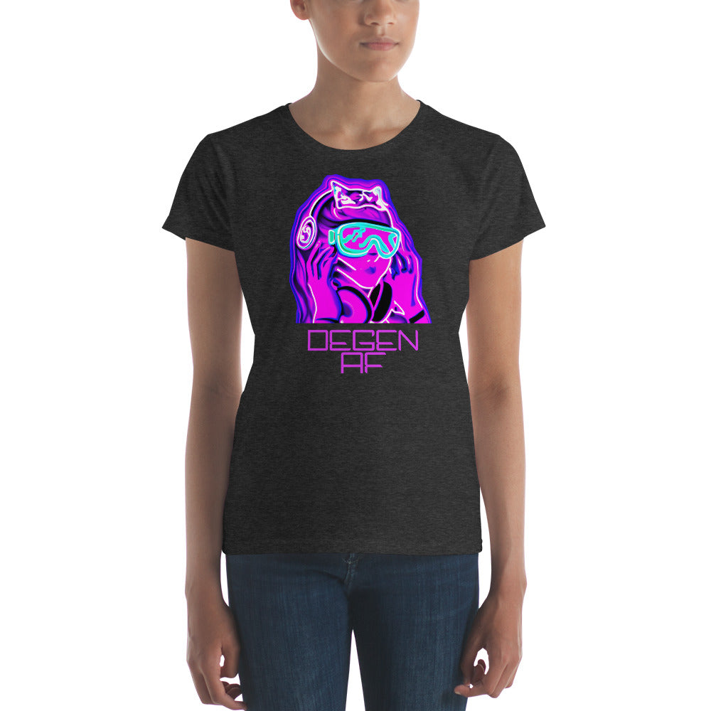 "Degen AF" Women's Short Sleeve Shirt