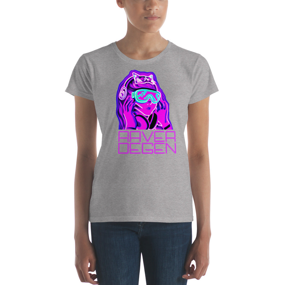 "Raver Degen" Women's Short Sleeve Shirt